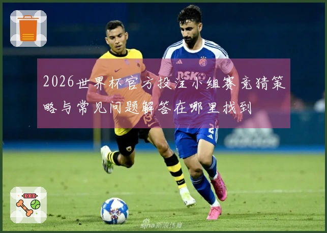 2026世界杯官方投注小组赛竞猜策略与常见问题解答在哪里找到