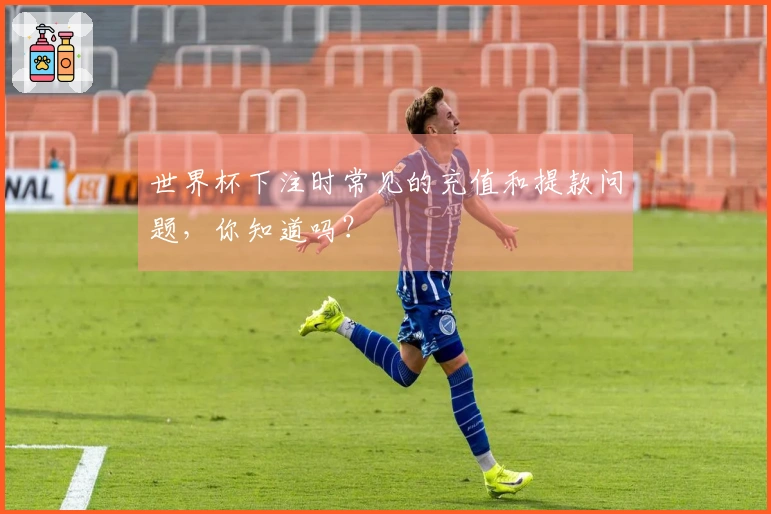 世界杯下注时常见的充值和提款问题，你知道吗？