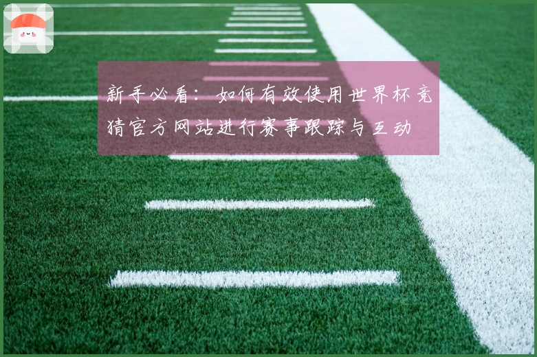 新手必看：如何有效使用世界杯竞猜官方网站进行赛事跟踪与互动